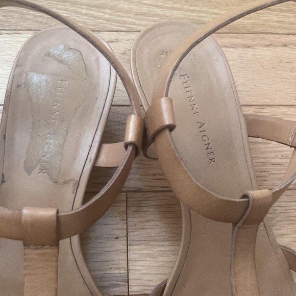 NEW Etienne Aigner sandals sz 7 - Picture 3 of 6